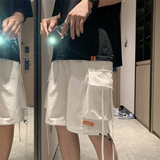 百搭五分裤宽松潮牌ins外穿宽松港风男夏季韩版五分裤K360-P28，男装休闲裤，星座512-2