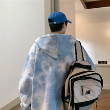 电商DSA028-WY22W501P55春秋新款连帽华夫格扎染卫衣夹克男控69，男装卫衣，电商A028