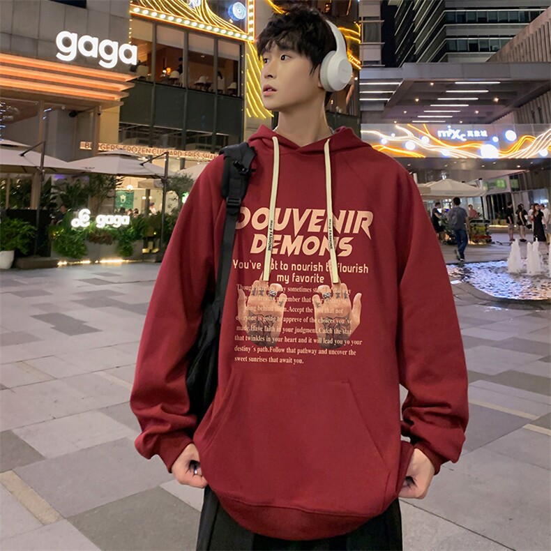 已注册直播抖音得物高品质港风男宽松连帽卫衣外套W5094P45控68,男装卫衣,电商C408(原B339-1)