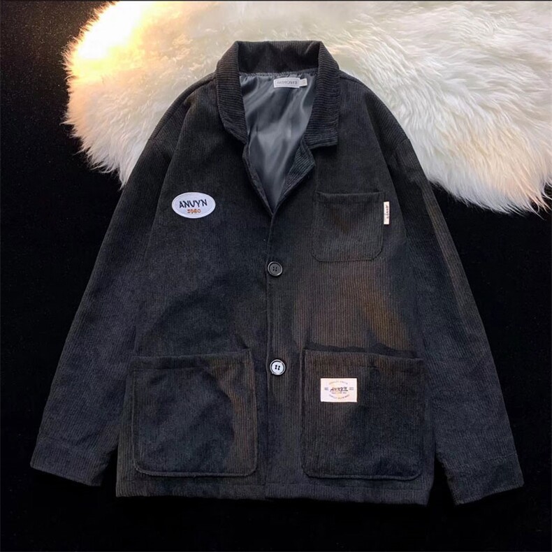 男士休闲西装工装灯芯绒西装外套W125P55，男装西服，星座1116-2