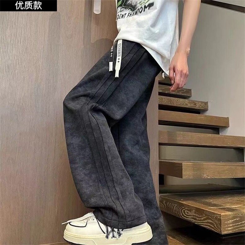 1506/QK1500/P31美式街头男潮牌复古宽松休闲阔腿裤子，男装休闲裤，星座1506