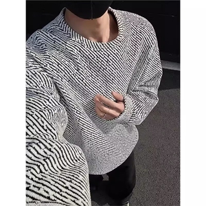新款气质简约流行日系潮流文艺时尚百搭原宿长袖卫衣慵懒WY3336图片