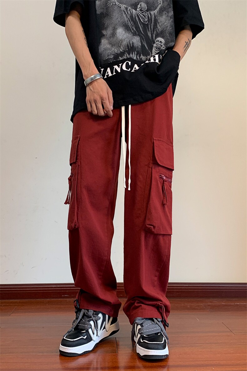 2025春夏新款多口袋美式工装长裤休闲裤1611B-K03-P58,男装工装外套,星座1611B