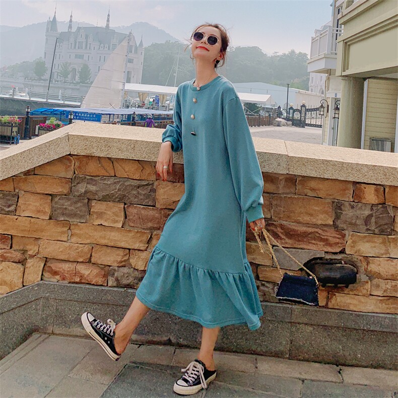 现货271-9718-P115新款鱼尾连衣裙控168,女装连衣裙,浙宝271