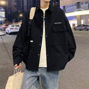 男衬衫夹克高品质工装外套日系休闲JK95-P55图片