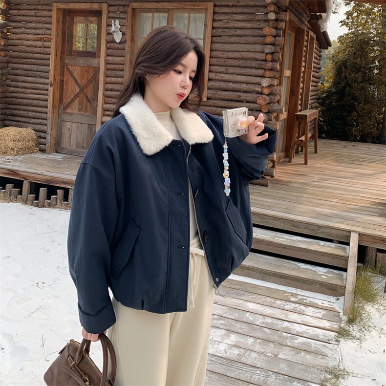 新款主推夹棉派客服2638-P185-K268,女装短外套,2C129