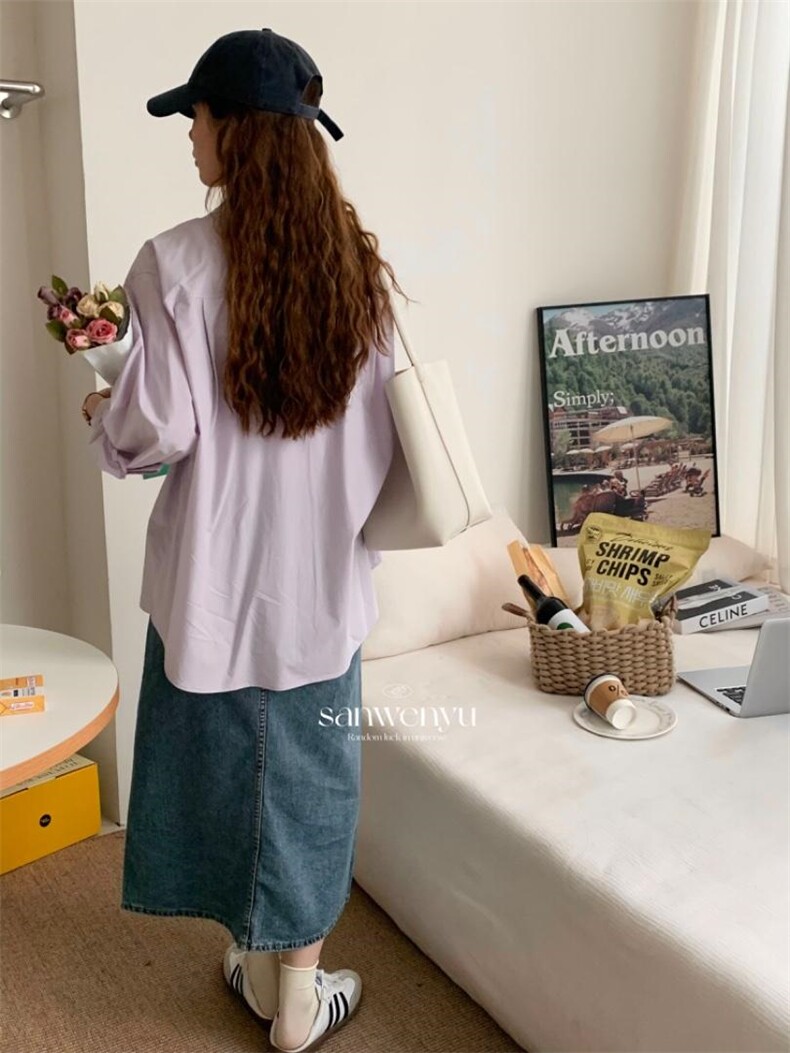 补单韩系春季衬衣，其它，三文鱼