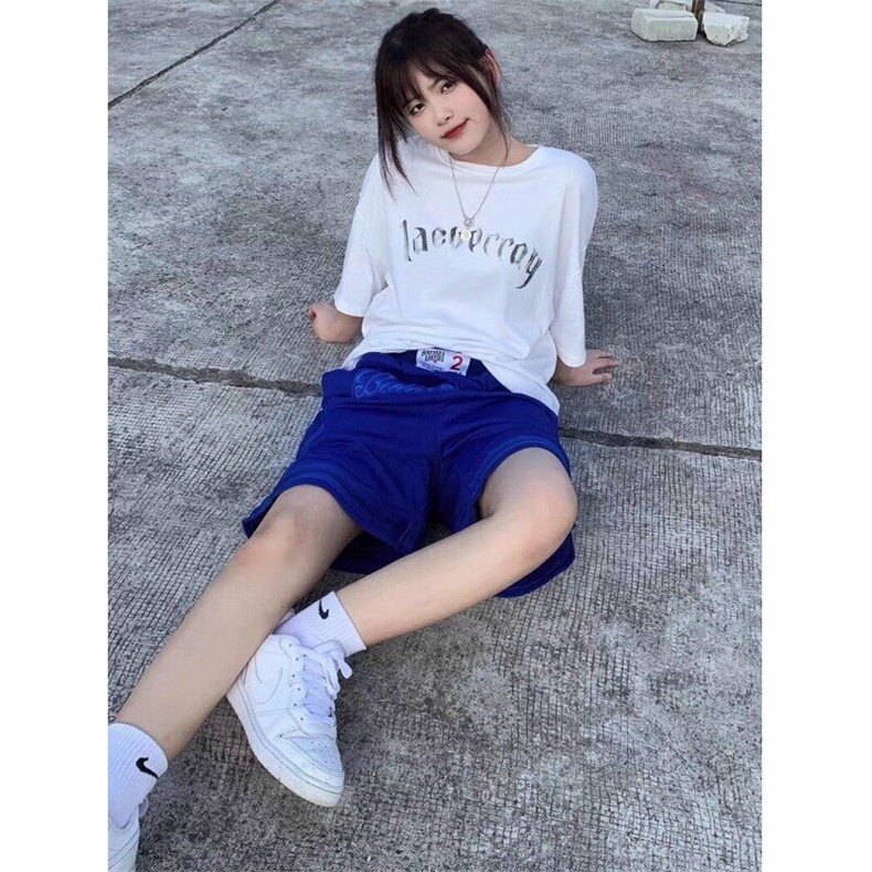 夏季新款刺绣运动透气篮球短裤五分裤男宽松百搭休闲裤D45,男装牛仔裤,星座1116A（原606A-3）