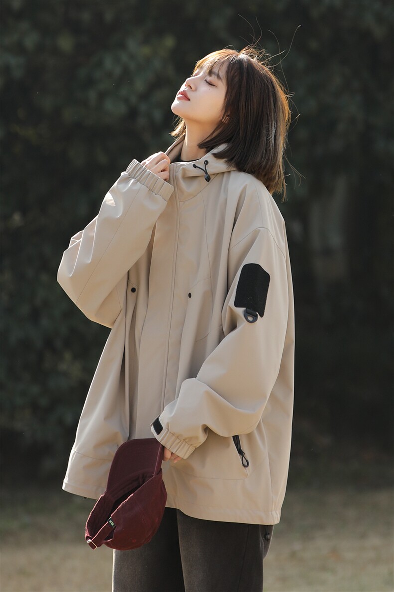春季新款现货三防户外夹克男连帽冲锋衣外套DSA157B-JK111-特P75,男装夹克,电商A157B