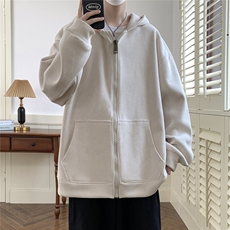 春秋夹克雪尼尔开衫重磅卫衣大码外套港风日系1016-1JK62P75K98，男装夹克，星座1016-1（原电商B408-1）