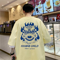已注册短袖T得物直播重磅280克TB4393批30纯棉220克T4393P25，男装T恤，电商C408(原B339-1)