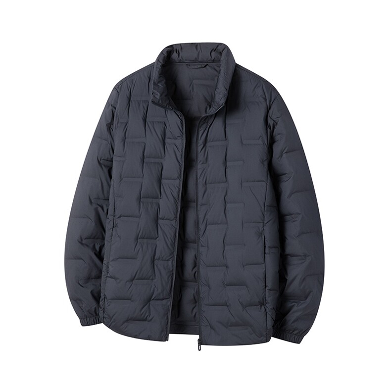 潮牌立领羽绒服男士2025冬季加厚保暖面包服休闲短款外套男装,男装羽绒服,星座914