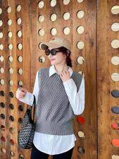 衬衫两件套，女装衬衫，田间晨露