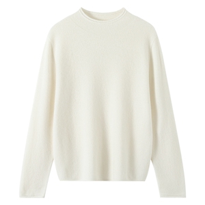 2025秋冬百搭时尚圆领长袖针织衫，女装羊绒衫，美够羊绒