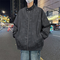 现货8502-P80大码控138春季大码户外皮衣夹克外套，男装夹克，星座209