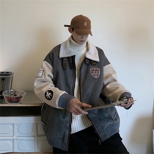 现货不缺货 皮毛一体羊羔毛棉衣 加绒加厚棉服 1209-1-MY12-P118图片