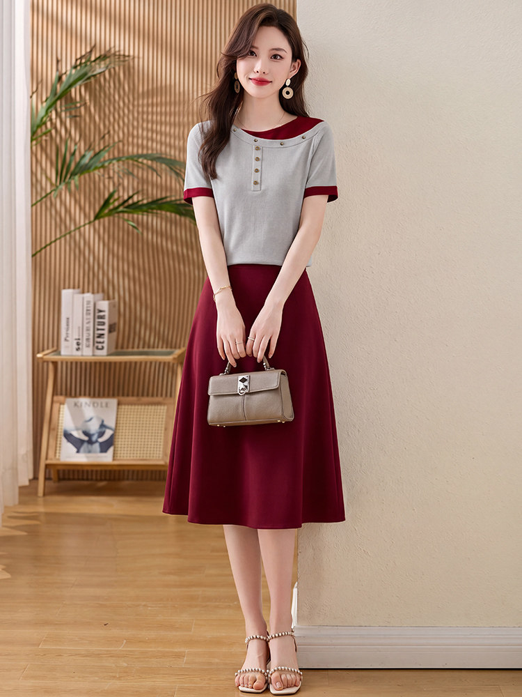 欣贝拉两件套XBL1817,女装套装/套裙,欣贝拉