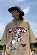 美式趣味印花水洗做旧夏季无袖背心/马甲/坎肩XZ514-2-1311-P38，男装背心/马甲，星座514-2(原B239)