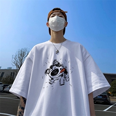 量大优供视频220克美式短袖t恤T2895得物直播有280克品质，男装T恤，电商A486
