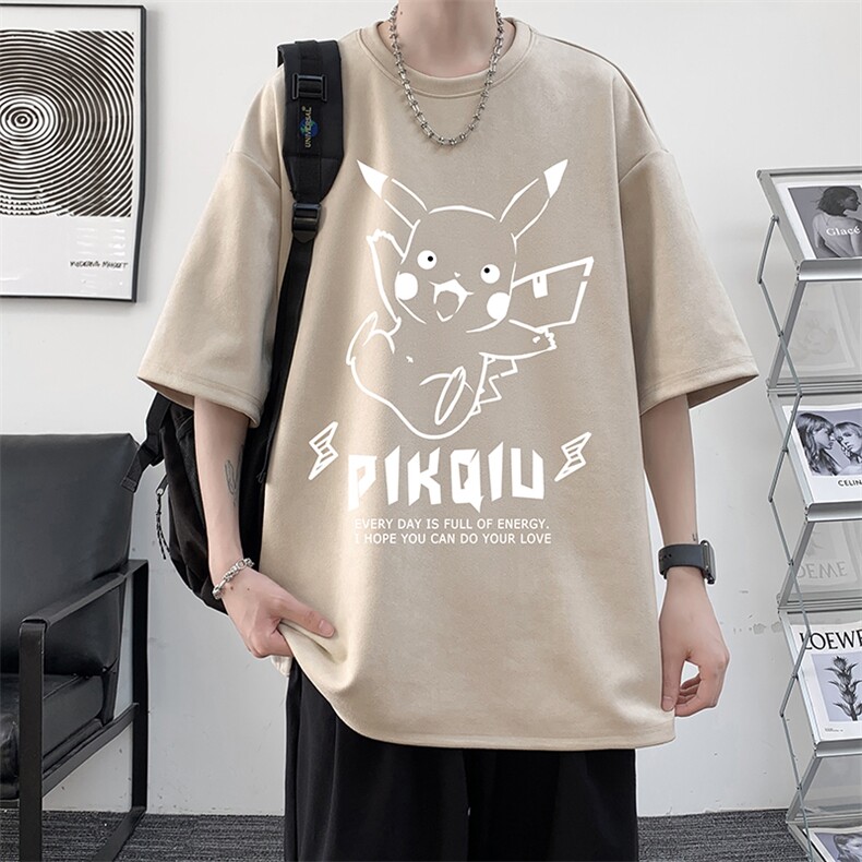 麂皮绒短袖t恤男大码半袖男JD82078-P25,男装T恤,电商A040