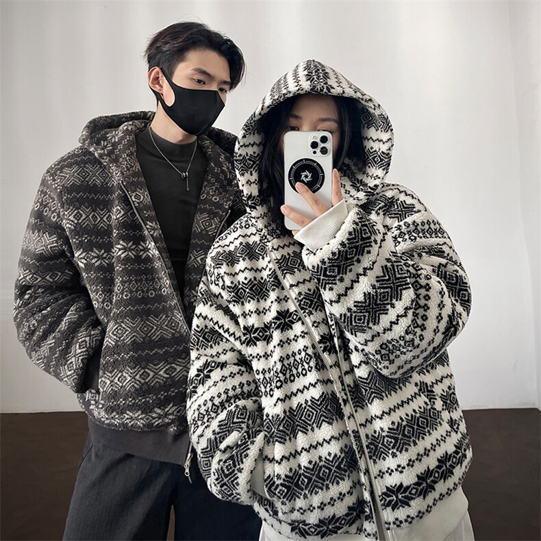 潮情侣款复古民族风棉衣夹棉慵懒连帽外套5D4096-TP75148,男装民族服装,电商A102