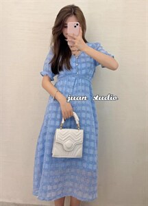 显瘦显白连衣裙,女装连衣裙,JUAN