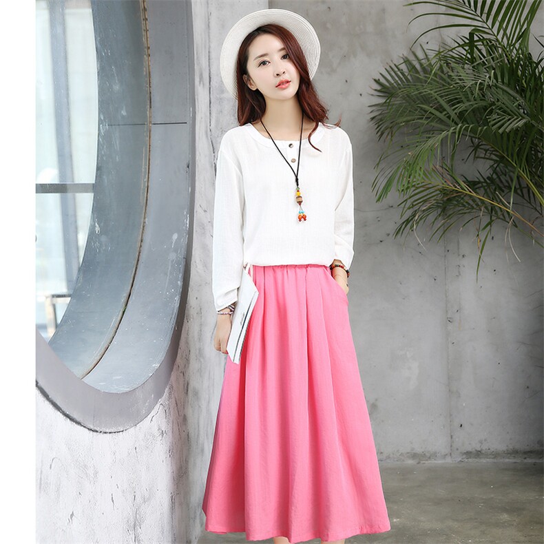 棉麻连衣裙早春季2025年新款气质时尚洋气春秋两件套装裙子女装潮，女装套装/套裙，罗得堡