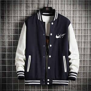 2025秋季新款棒球服外套日系大码宽松卫衣XZ102A-4-Q8985-P55图片
