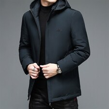 B-N2227冬季男士棉服外套男装可脱卸帽修身加棉保暖潮流P96，男装棉衣，电商B360