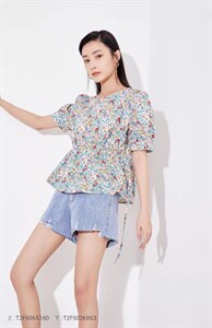 夏季新款，碎花连衣裙图片