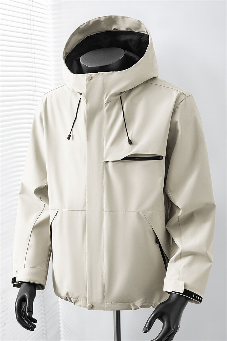 2026春季新款男女同款高品质户外登山服青少年学生冲锋衣夹克外套,男装夹克,星座1402-1