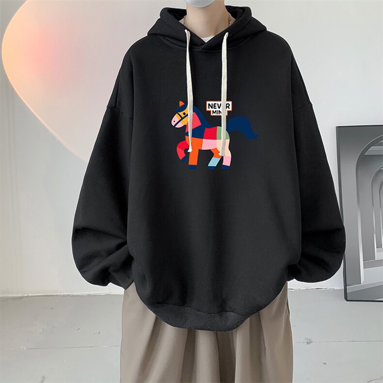 连帽卫衣男大码胖子帽衫大号运动服WY2458-P35,男装卫衣,电商A040
