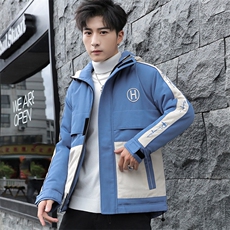 男士休闲连帽加厚保暖棉衣外套棉服棉袄冬季防寒开衫男装M996，男装棉衣，电商B226-2（原B217-2）