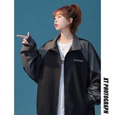 2025春款大码美式拼接撞色潮牌boy机能风工装夹克外套J25007-P65，男装夹克，电商A001-1