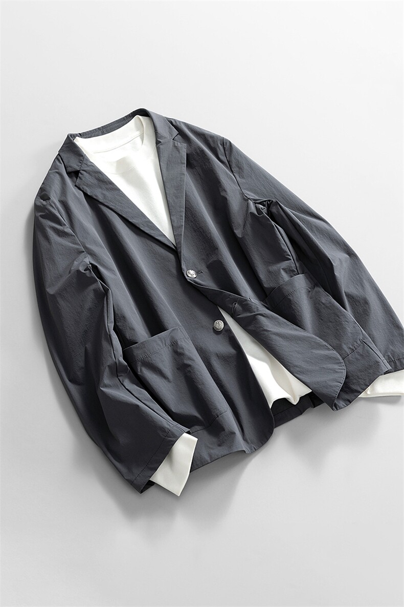 春季新款时尚休闲小西装DSA157B-XZ2628-特P85,男装西服套装,电商A157B