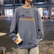 8XL圆领卫衣男超大码胖子肥佬大号长袖t恤S6384-P28，男装卫衣，电商A040