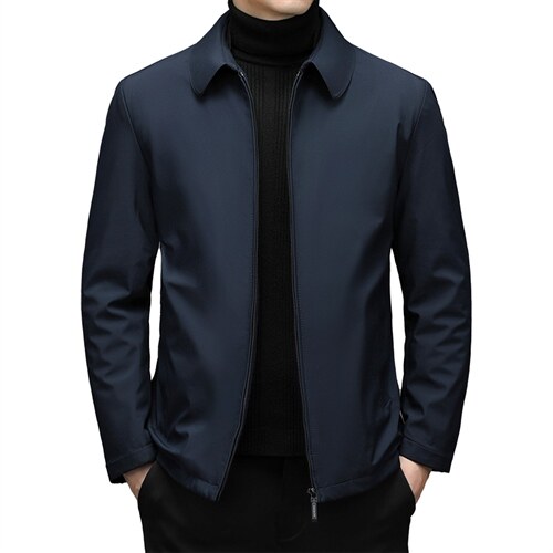 中年男新款冬季加厚夹克休闲爸爸冬装保暖羽绒服YYYR2089-P220，男装羽绒服，电商B212（原钱塘6029）
