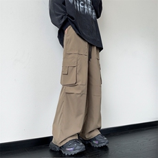 常年备货款男宽松直筒高街潮牌工装休闲长裤K808p25大量备货，男装工装外套，电商D315A