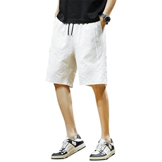 K5055-P25控39大码胖子泡泡格休闲运动短裤男，男装牛仔裤，星座209