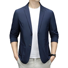 A33621春秋款男士西服商务通勤男装纯色夹克外套简约P165，男装夹克，电商B360