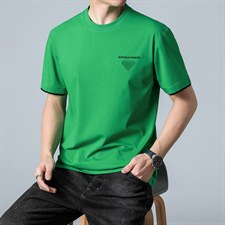 C2637钱塘2020-2直播深度备货版权已注册长绒棉短袖精品58，男装T恤，钱塘207-2