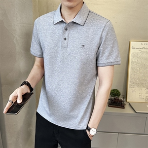 夏季新款男士短袖T恤时尚百搭休闲上衣潮牌半袖Polo衫PL8601-P65图片