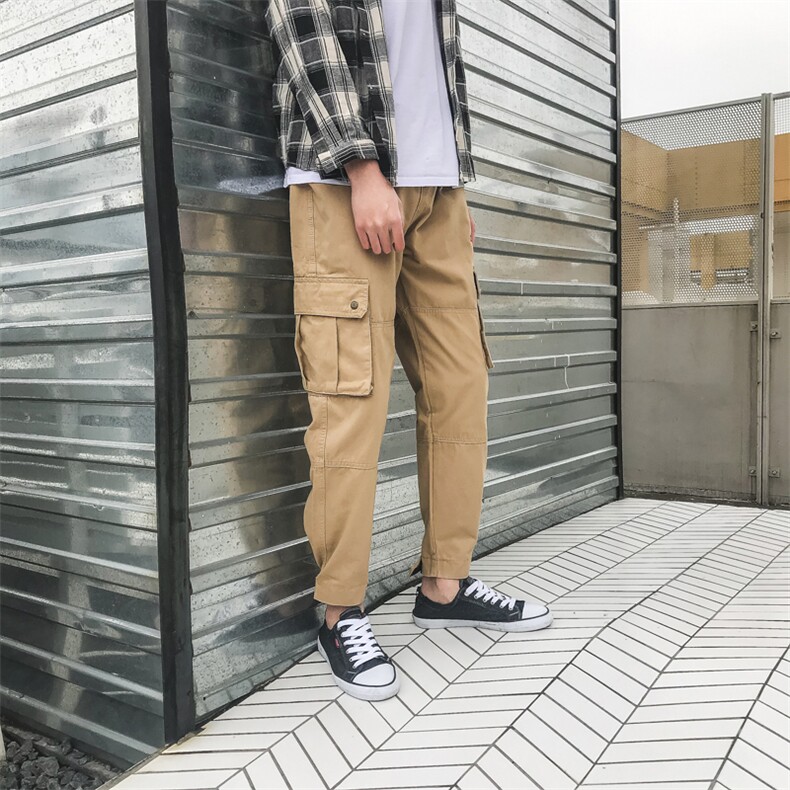 19春夏男新款港风收脚裤子714-3fv,男装休闲裤,星座1404-3