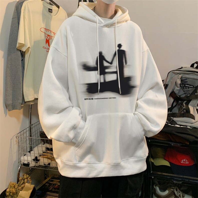 ！连帽圆领卫衣男装港风帽衫男LM138-P35,男装卫衣,电商B367
