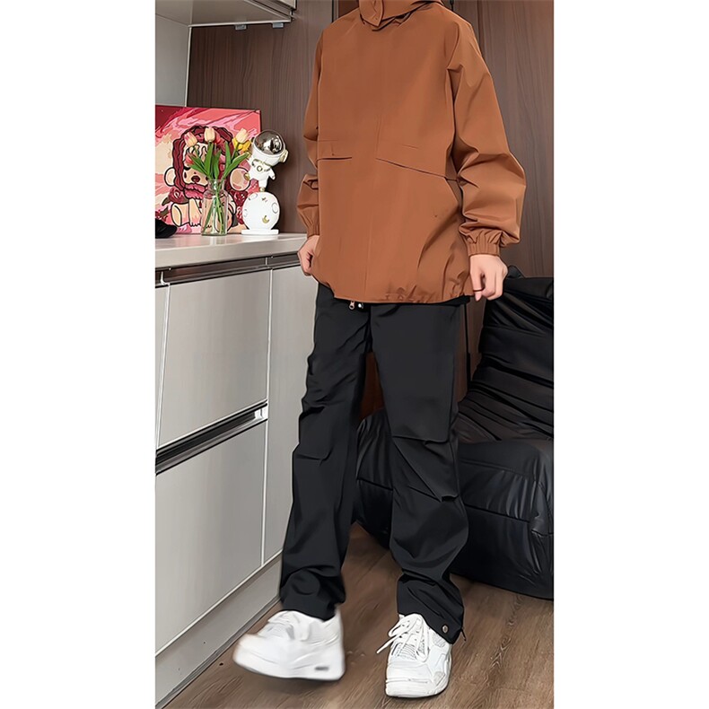 TZ90869088/P110秋装新款套装可拆卸帽子夹克外套休闲裤两件套,男装休闲套装,电商A141