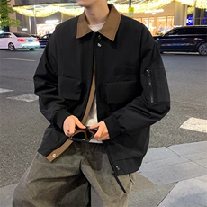 美式多口袋飞行夹克男春季复古机能工装外套A406JK3513特P75，男装夹克，星座309（原A406）