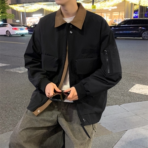 美式多口袋飞行夹克男春季复古机能工装外套 A406 JK3513 特P75图片