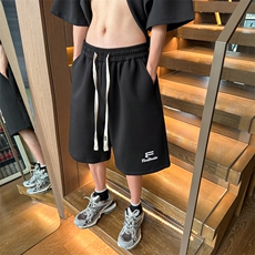 抖音品质重磅320g液态棉休闲运动短裤DY40-P45尺码M-3XL，男装休闲裤，星座808A-1