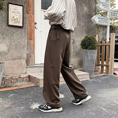 春季垂感高级感西裤男韩版西装男春秋宽松直筒休闲裤~X916-p48，男装休闲裤，星座601-2