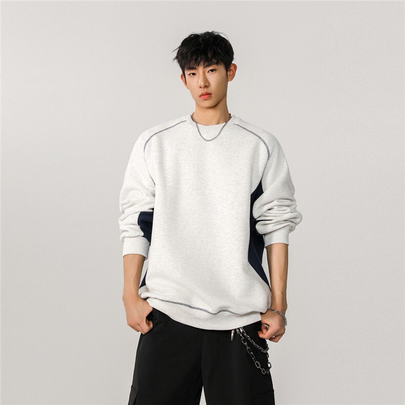 1可二开大码M-5XL卫衣男表面棉底部聚酯纤维WY77958P58，男装卫衣，星座226-2